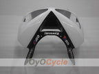 Kit de carénage à injection pour NINJA ZX-6R 03-04 - Blanc, Noir - Monster #OYO87901810