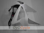 Kit de carénage à injection pour NINJA ZX-6R 03-04 - Blanc, Noir - Monster #OYO87901810