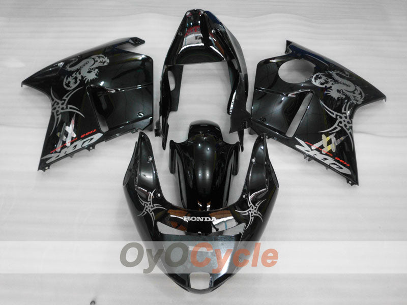 Kit de carénage à injection pour CBR1100XX 96-07 - Noir - Style usine #OYO87902803