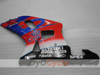 Kit de carénage à injection pour GSX R750 00-03 - Rouge, Bleu - Corona #OYO87901027