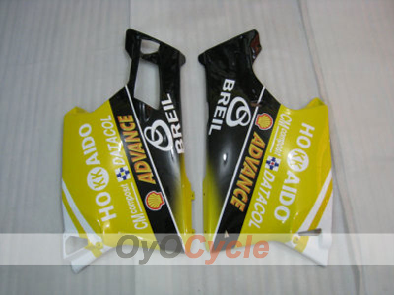 Kit de carénage injecté pour Ducati 999 05-06 - Jaune, Blanc - Xerox #OYO87902380