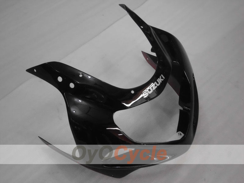 Kit de carénage à injection pour GSX R600 01-03 - Rouge, Noir - Style d'usine #OYO87901069
