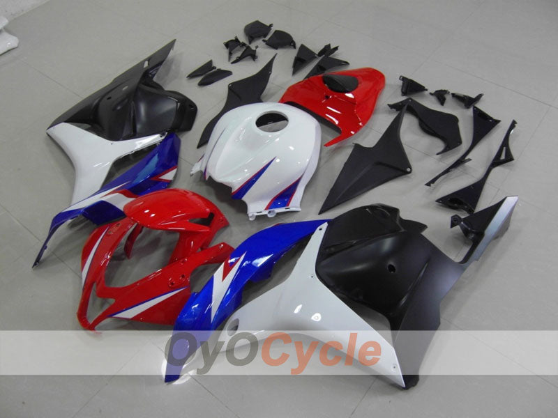 Kit de carénage à injection pour CBR600RR 09-12 - Blanc, Noir - Style usine #OYO87902785