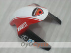 Kit de carénage à injection pour Ducati 848 08-13 - Rouge, Blanc - Xerox #OYO87902227