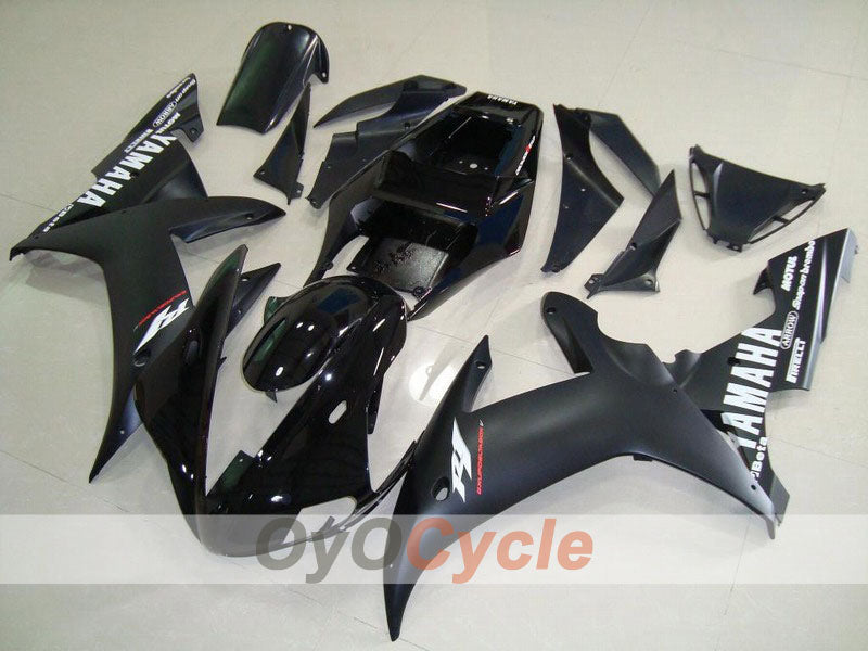 Kit de carénage à injection pour YZF-R1 02-03 - Noir - Style d'usine #OYO87900805