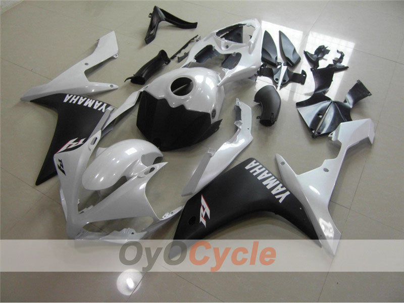 Kit de carénage injecté pour YZF-R1 07-08 - Blanc, Noir, Mat - Style d’origine #OYO87900867 Image principale du produit