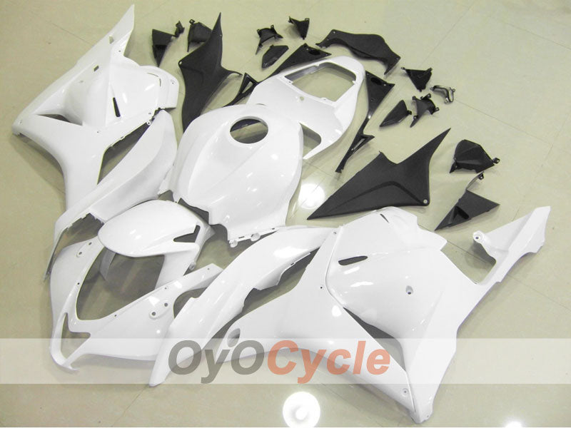 Kit de carénage à injection pour CBR600RR 09-12 - Blanc, Noir - Style usine #OYO87902786 Image principale du produit