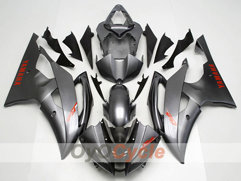 Kit de carénage injecté pour YZF-R6 08-16 - Gris - Style usine #OYO87904735 Image principale du produit
