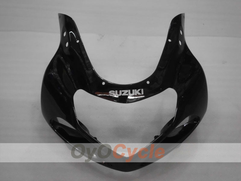 Kit de carénage à injection pour GSX R600 01-03 - Rouge, Noir - Style d'usine #OYO87901069