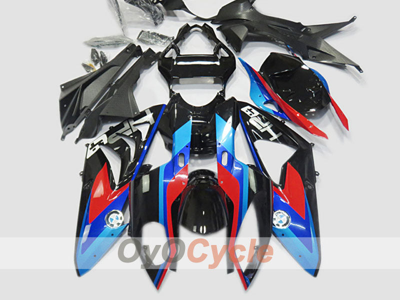 Kit de carénage moulé par injection pour BMW S1000RR 09-14 - Rouge, bleu, noir - Style d’origine #OYO87904684 Image principale du produit
