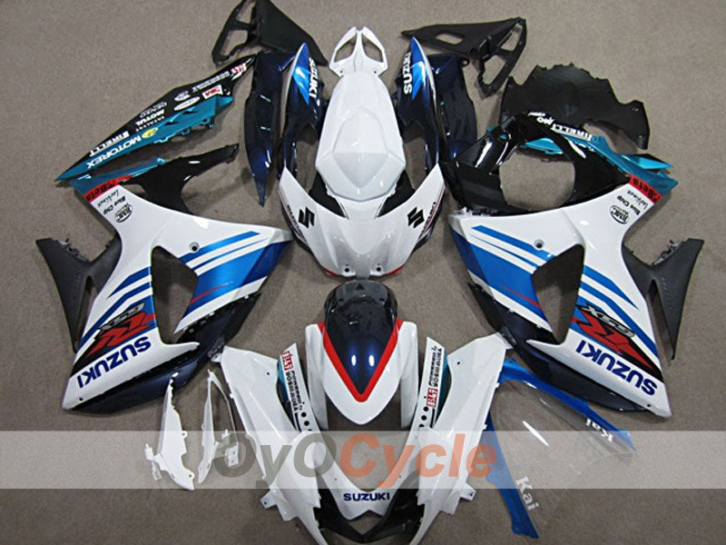 Kit de carénage à injection pour GSX R1000 09-16 - Bleu, Blanc, Noir - Style usine #OYO87904702