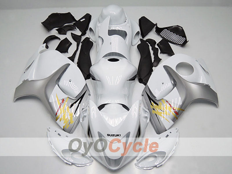 Kit de carénages à injection pour GSXR1300 Hayabusa 08-20 - Blanc - Style d'origine #OYO87904717 Image principale du produit