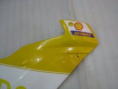 Kit de carénage à injection pour Ducati 749 05-06 - Jaune, Blanc - Xerox #OYO87902164