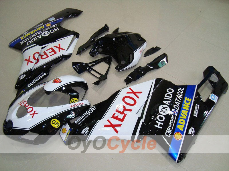 Kit de carénage injecté pour Ducati 999 05-06 - Blanc, Noir - Xerox #OYO87902382 Image principale du produit