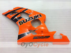 Kit de carénage à injection pour GSXR600 04-05 - Orange, Noir - Style usine #OYO87901207