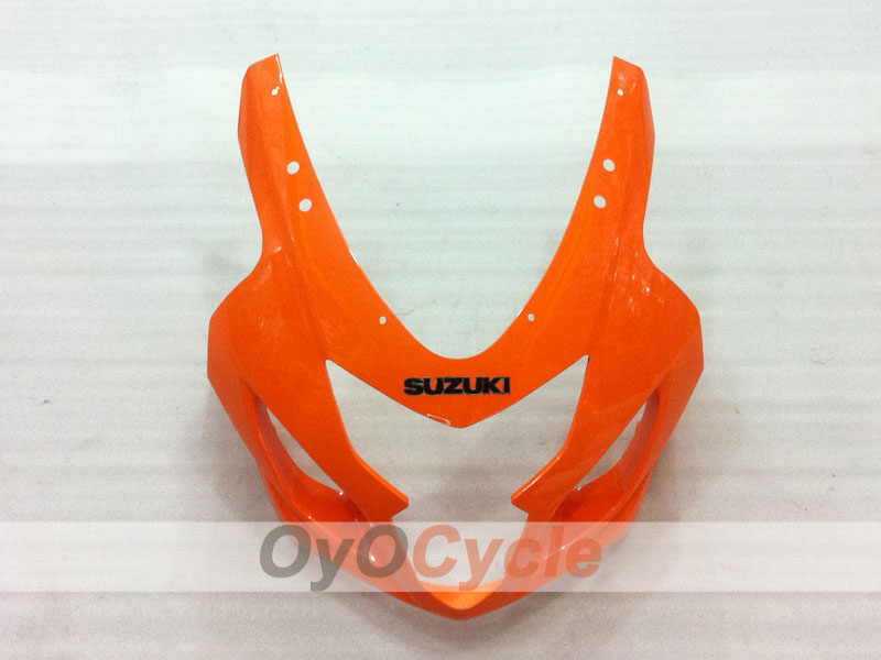 Kit de carénages injectés pour GSX R750 04-05 - Orange - DUNLOP, style usine #OYO87901168