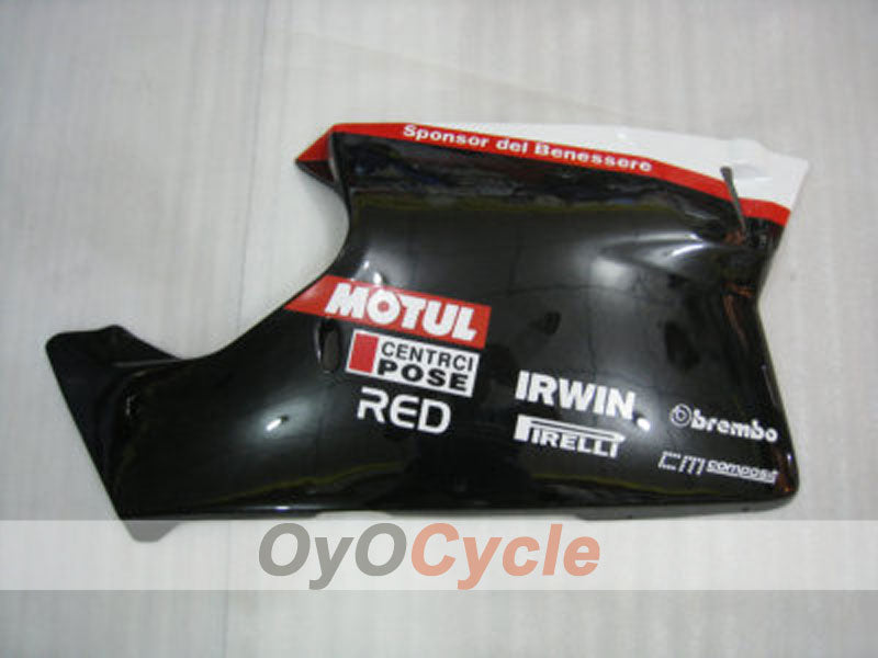 Kit de carénage injecté pour Ducati 999 05-06 - Blanc, Noir - Sterilgarda #OYO87902378