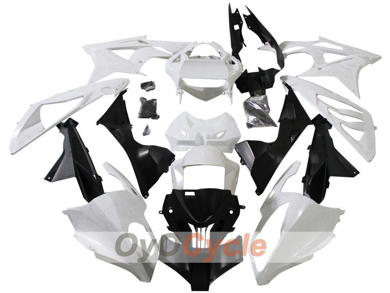 Kit de carénage à injection non peint pour BMW S1000RR 09-14 - Blanc, Noir - Style usine #OYO87902396 Image principale du produit
