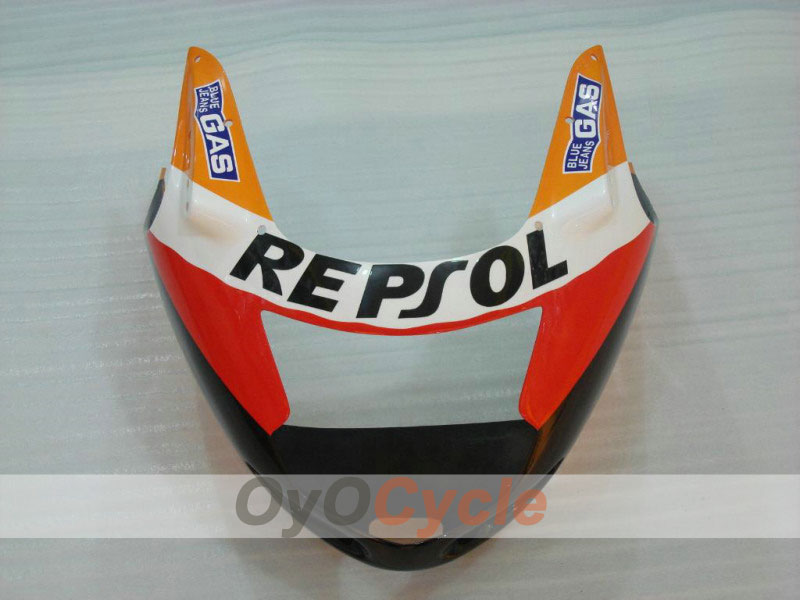 Kit de carénages à injection pour CBR1100XX 96-07 - Rouge, noir - Repsol #OYO87902816