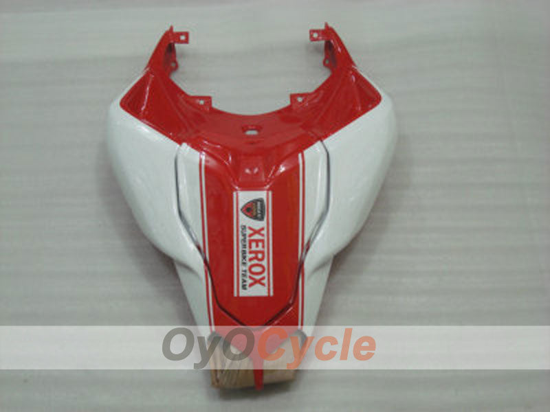 Kit de carénage injecté pour Ducati 1098 07-09 - Rouge, blanc - Xerox #OYO87902220