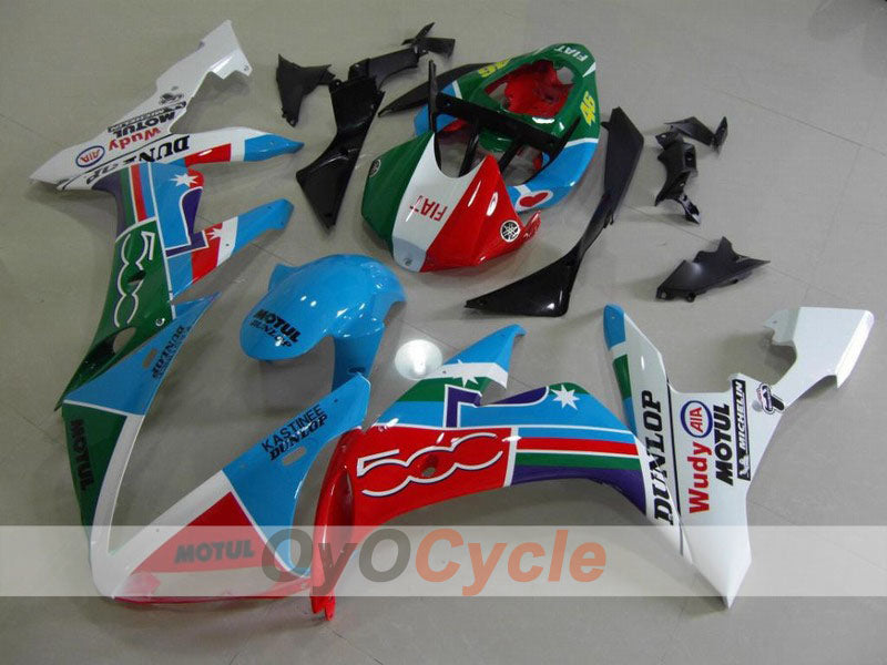 Kit de carénage à injection pour YZF-R1 04-06 - Multicolore - DUNLOP, FIAT, MOTUL #OYO87900820 Image principale du produit