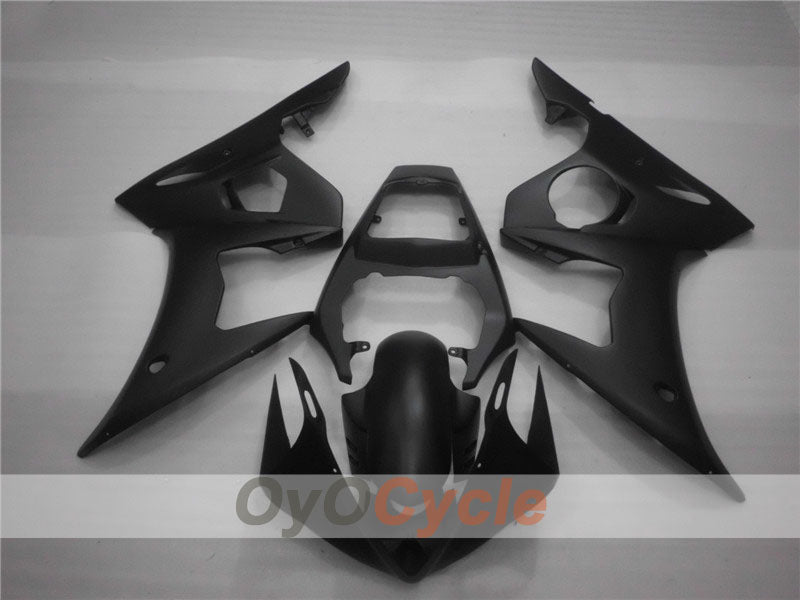 Kit de carénage à injection pour YZF-R6 05 - Noir, Mat - Style d'usine #OYO87902641