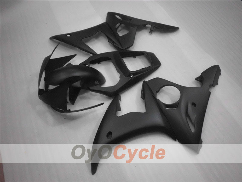 Kit de carénage à injection pour YZF-R6 05 - Noir, Mat - Style d'usine #OYO87902641