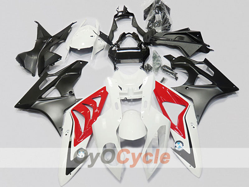 Kit de carénage moulé par injection pour BMW S1000RR 09-14 - Rouge, blanc, noir - Style d’origine #OYO87904687 Image principale du produit