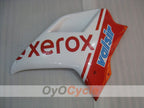 Kit de carénage injecté pour Ducati 848 08-13 - Rouge, blanc - Xerox #OYO87902216