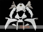 Kit de carénages injectés non peints pour CBR600RR 07-08 - Blanc - Style d'origine #OYO87902487
