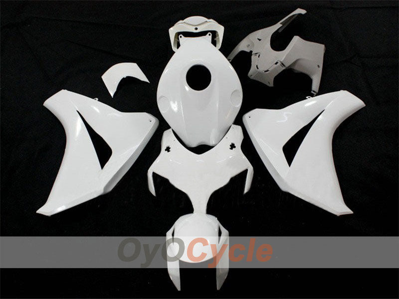 Kit de carénages injectés non peints pour CBR1000RR 08-11 - Blanc - Style d'origine #OYO87902480