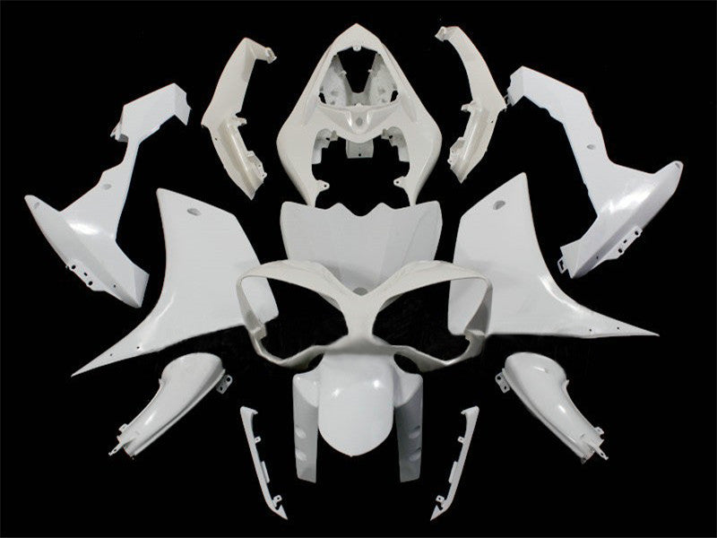 Kit de carénages injectés non peints pour YZF-R1 07-08 - Blanc - Style d’origine #OYO87902499