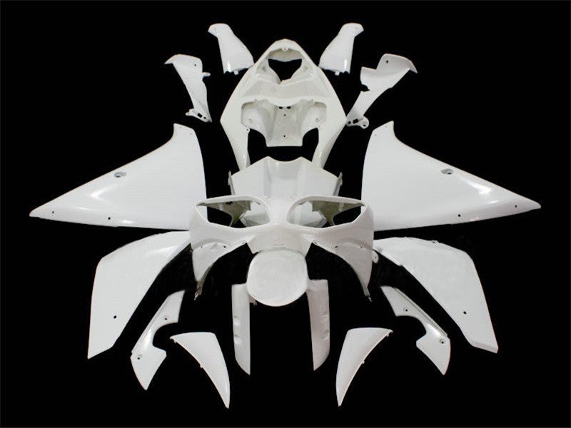 Kit de carénages à injection non peints pour YZF-R1 09-11 - Blanc - Style d'usine #OYO87902501