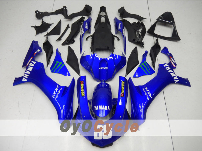 Kit de carénage à injection pour YZF-R1 15-19 - Bleu - Style d'origine #OYO87914657