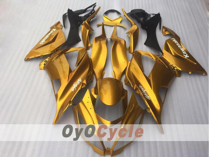 Kit de carénages moulés par injection pour NINJA ZX-10R 16-20 - Doré - Style usine #OYO87914607 Image principale du produit