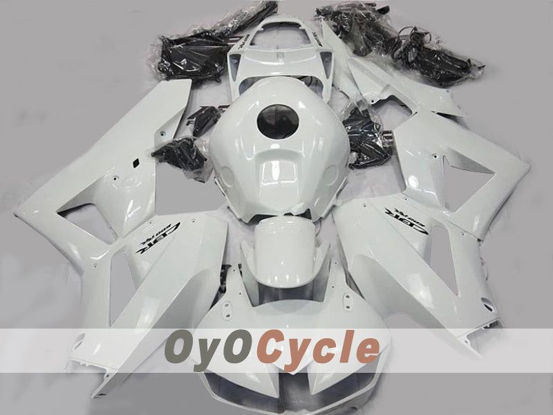 Kit de carénage injecté pour CBR600RR 13-20 - Blanc - Sans autocollant / décalcomanie, style usine #OYO87914559