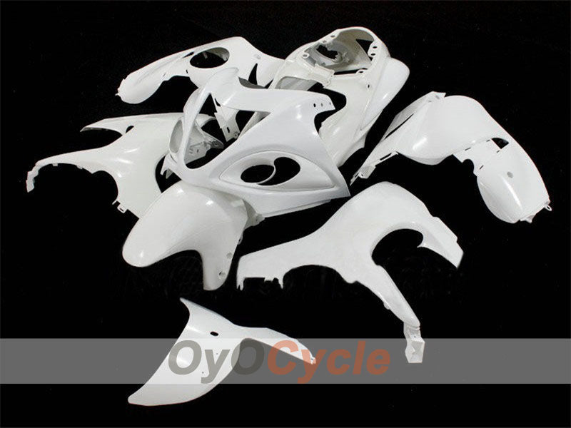 Kit de carénages injectés non peints pour GSXR1300 Hayabusa 08-20 - Blanc - Style d’origine #OYO87902490 Image principale du produit
