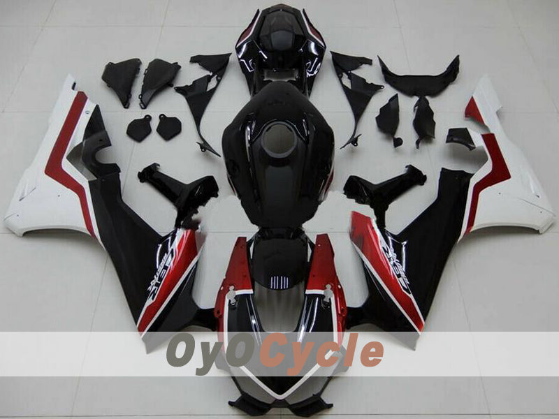Kit de carénages à injection pour CBR1000RR 17-19 - Rouge, blanc, noir - Style d'usine #OYO87914592