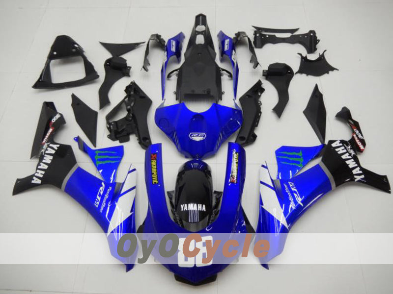 Kit de carénage injecté pour YZF-R1 15-19 - Bleu, Blanc, Noir - Style d'usine #OYO87914647 Image principale du produit
