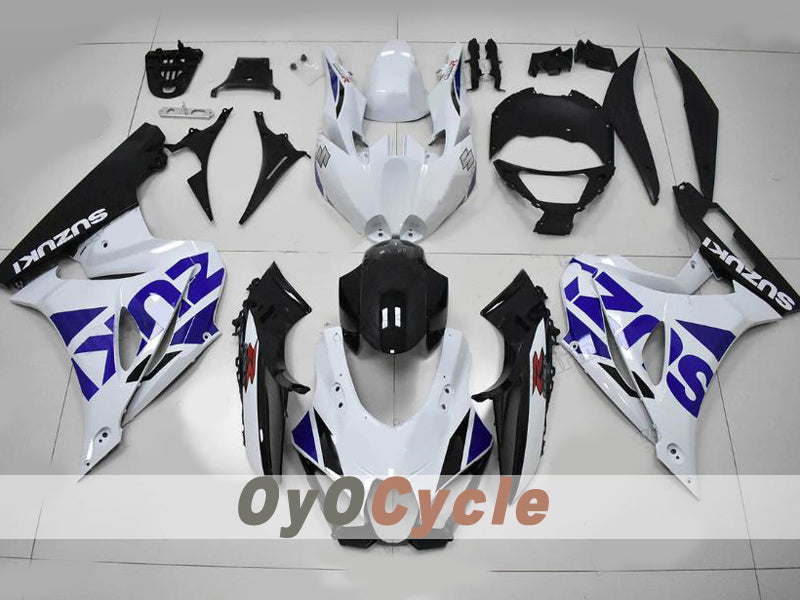 Kit de carénage injecté pour GSX R1000 17-26 - Bleu, Blanc, Noir - Autre #OYO87914630