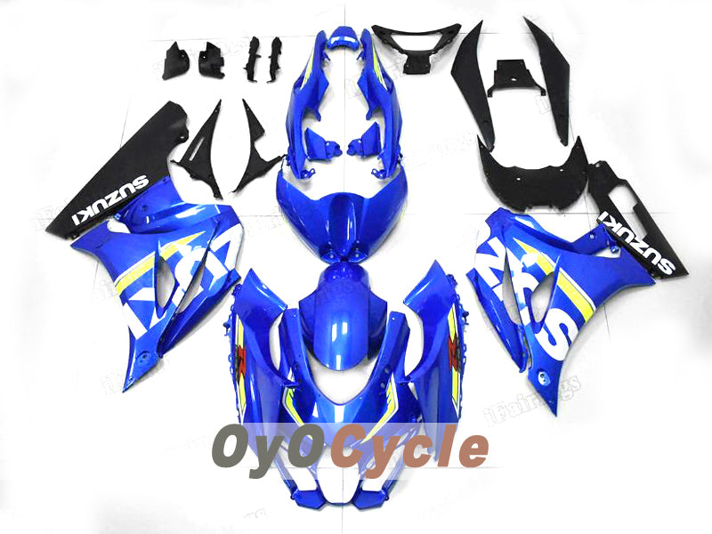 Kit de carénage injecté pour GSX R1000 17-26 - Bleu, Blanc - Autre #OYO87914629
