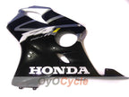 Kit de carénage à injection pour CBR600F4i 04-07 - Noir, Argent - Style usine #OYO87900205