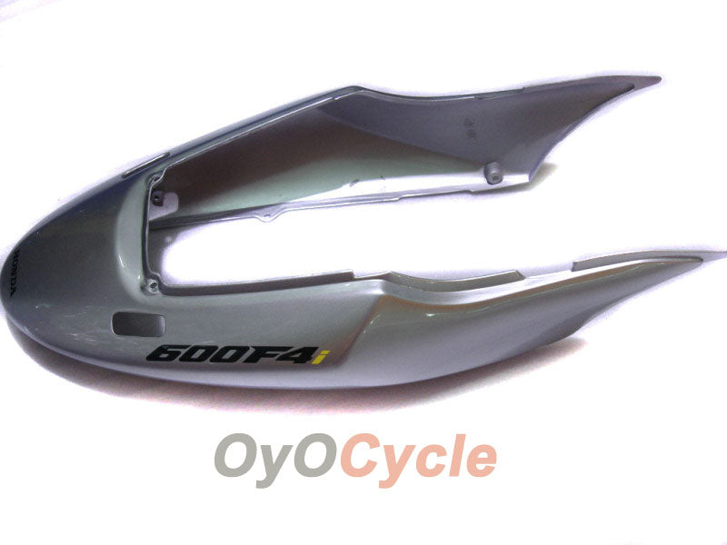 Kit de carénage à injection pour CBR600F4i 04-07 - Noir, Argent - Style usine #OYO87900205