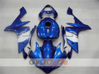 Kit de carénage injecté pour YZF-R1 07-08 - Bleu, Blanc - Style d’origine #OYO87900865