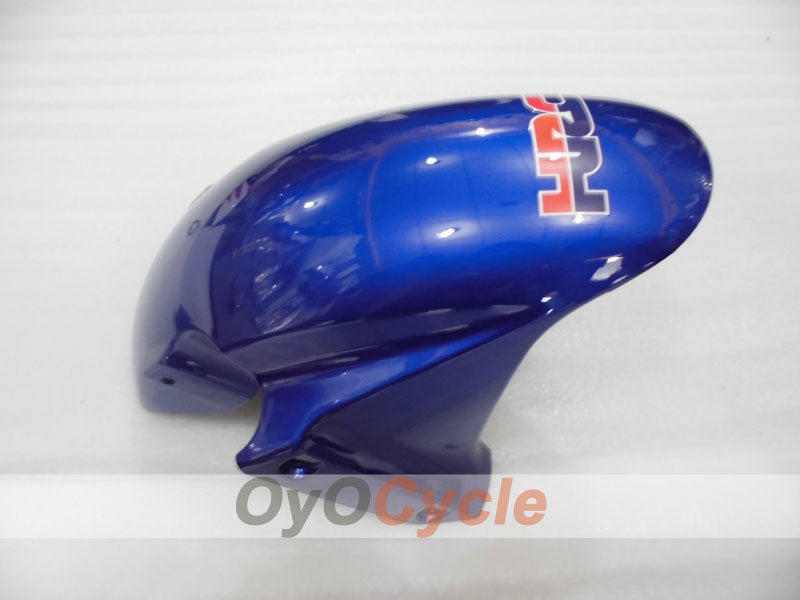 Kit de carénage à injection pour CBR600RR 03-04 - Bleu, Blanc - Style d'origine #OYO87902560