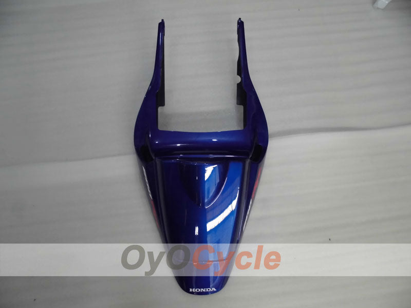 Kit de carénage à injection pour CBR600RR 03-04 - Bleu, Blanc - Style d'origine #OYO87902560