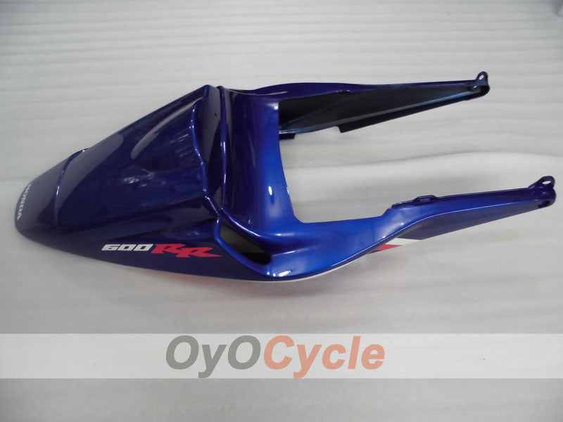 Kit de carénage à injection pour CBR600RR 03-04 - Bleu, Blanc - Style d'origine #OYO87902560