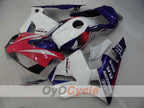 Kit de carénage à injection pour CBR600RR 03-04 - Bleu, Blanc - Style d'origine #OYO87902560