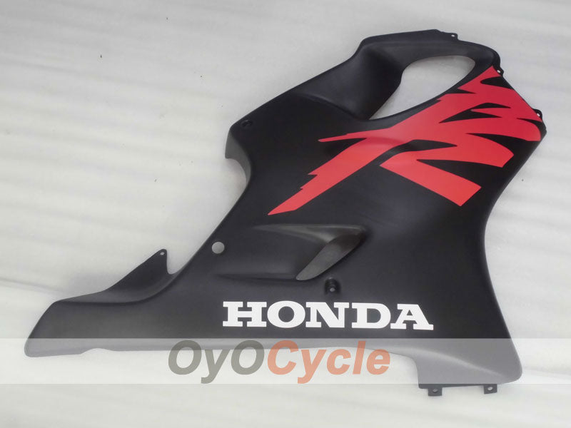 Kit de carénage à injection pour CBR600F4 99-00 - Rouge, noir, mat - Style d'origine #OYO87900117