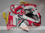 Kit de carénage pour Aprilia RSV1000R 03-06 - Rouge, Blanc - Style usine #OYO87902410